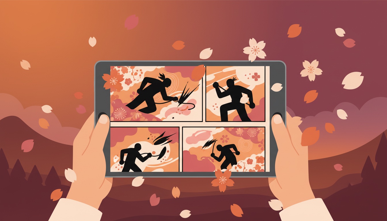 Reading manga on iPad with right-to-left page layout