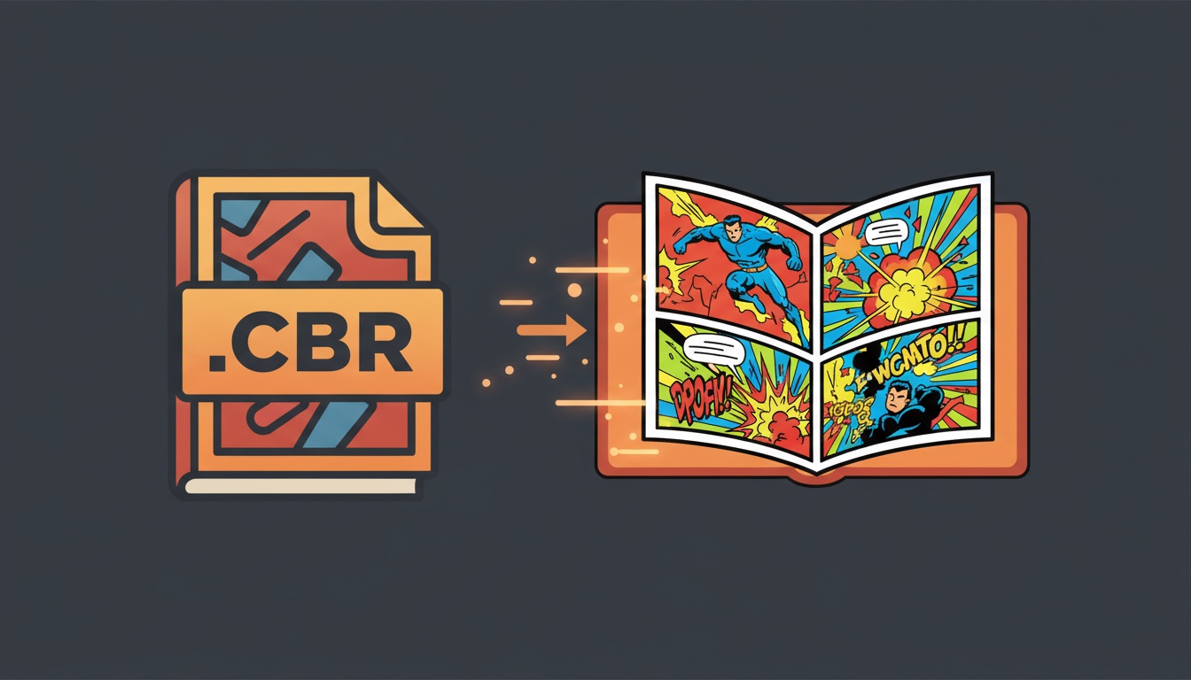 Importing comic files directly into a reader