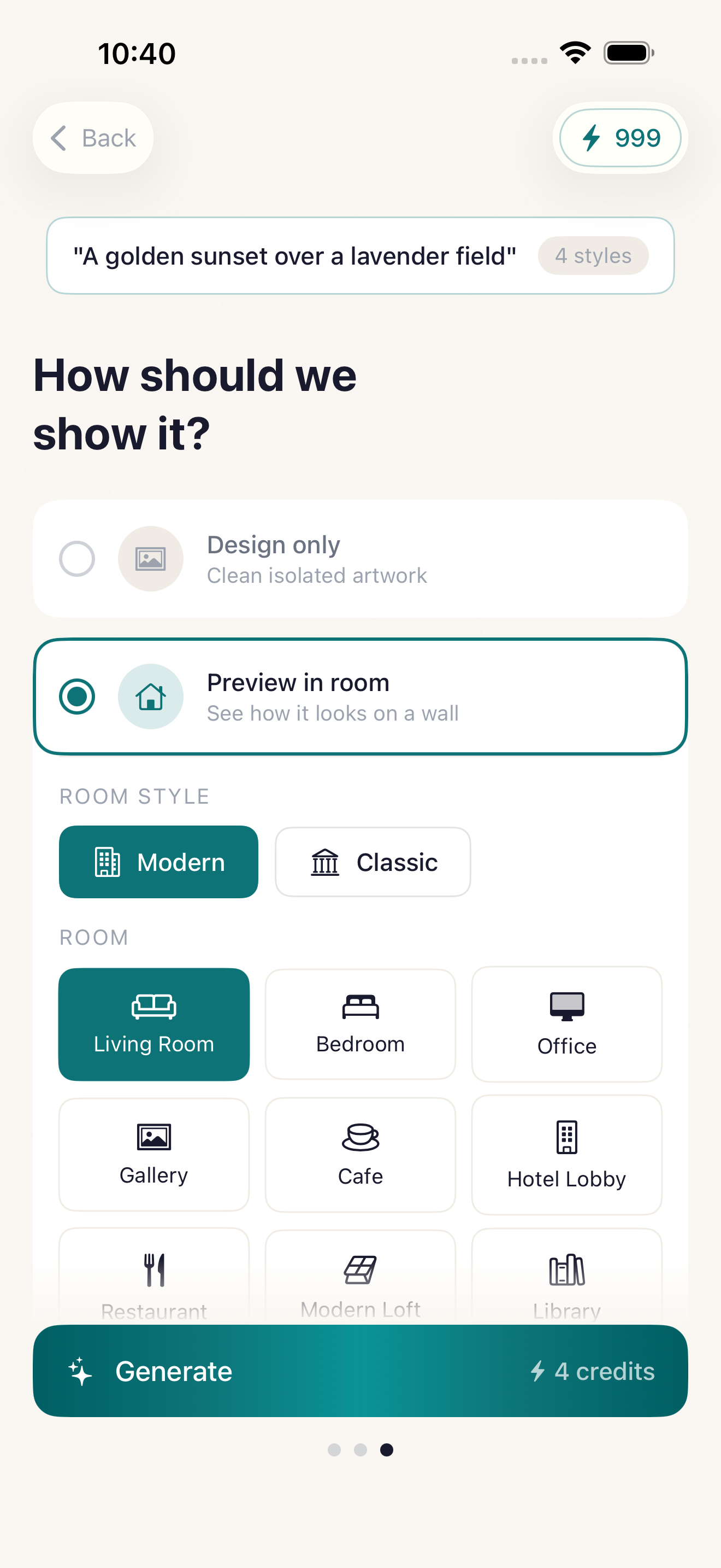 Wallora Screenshot 6 - Preview Options